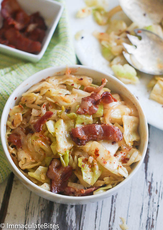 Southern Cabbage Recipe
 Southern Fried Cabbage Immaculate Bites