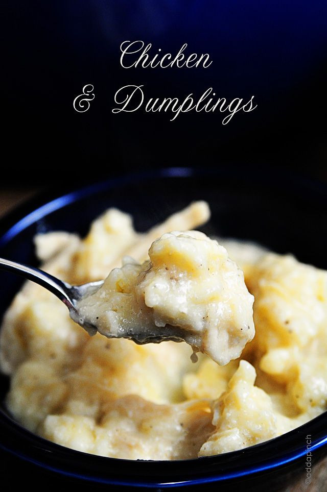 Southern Chicken And Dumplings Recipe
 Southern Chicken and Dumplings Recipe