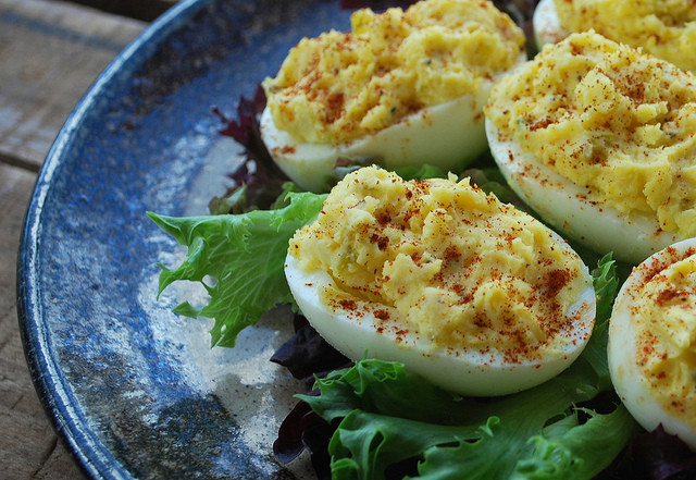 Southern Deviled Eggs
 The Cutting Edge of Ordinary Southern Style Deviled Eggs
