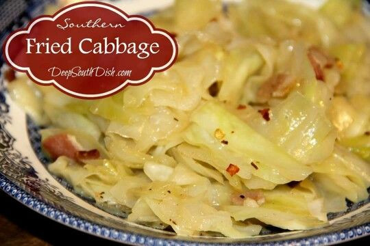 Southern Fried Cabbage
 Pinterest • The world’s catalog of ideas