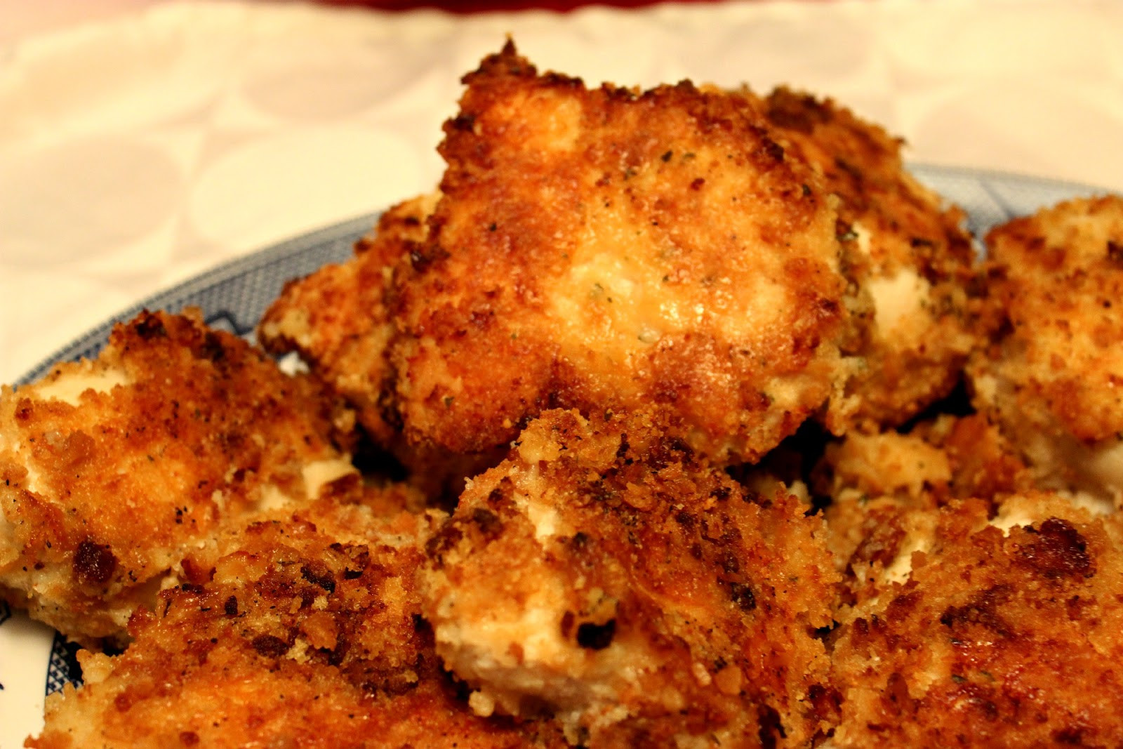 Southern Oven Fried Chicken
 Sweet Tea and Cornbread Oven Fried Chicken