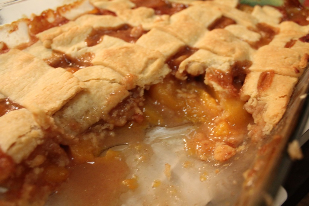 Southern Peach Cobbler
 Grandma’s Southern Peach Cobbler