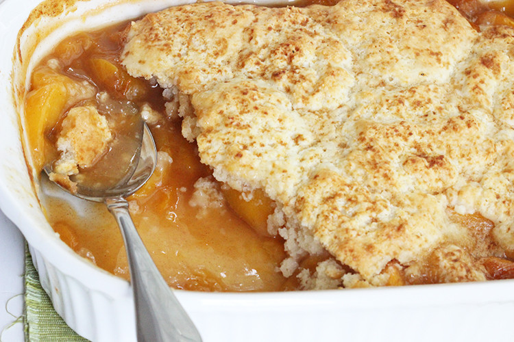 Southern Peach Cobbler Recipe
 Grandma s Southern Peach Cobbler