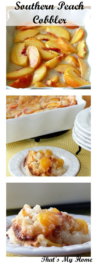 Southern Peach Cobbler Recipe
 Southern Peach Cobbler Recipes Food and Cooking