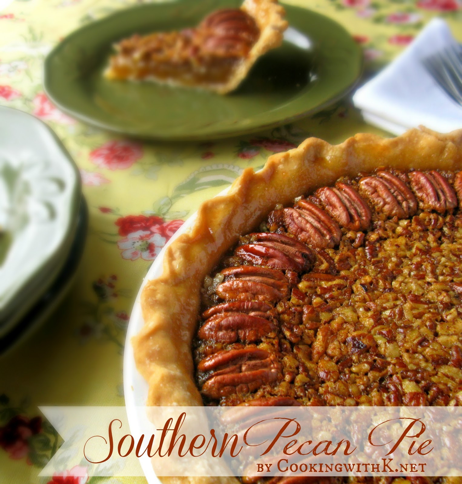 Southern Pecan Pie
 Cooking with K Southern Pecan Pie Granny s Recipe her