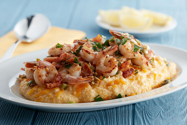 Southern Shrimp And Grits
 Southern Shrimp and Grits Kraft Recipes