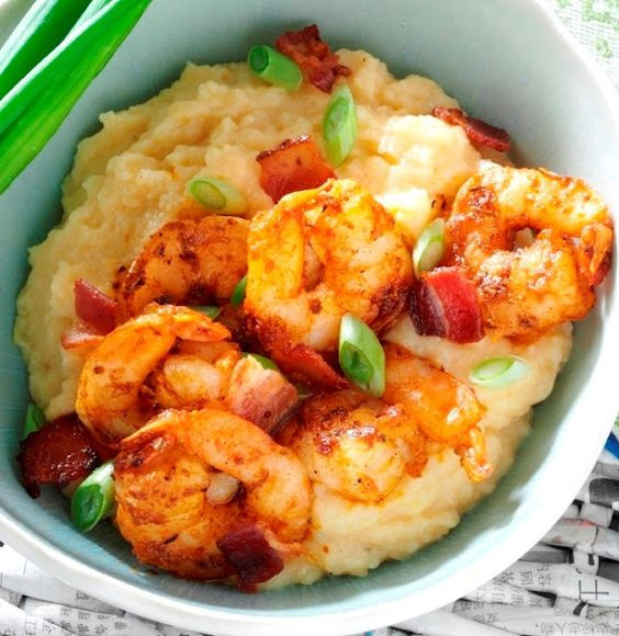 Southern Shrimp And Grits
 South Your Mouth Southern Shrimp & Grits