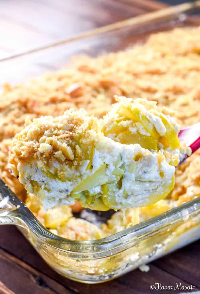 Southern Squash Casserole
 Southern Squash Casserole Flavor Mosaic