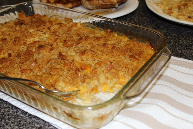 Southern Squash Casserole
 Bev’s Southern Squash Casserole by Beverly Hicks Burch