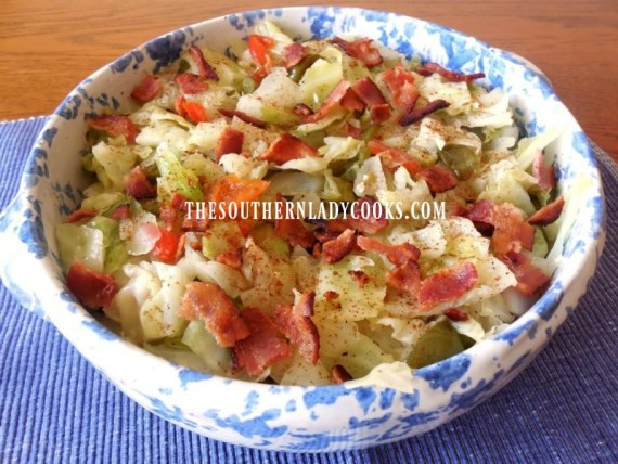 Southern Style Cabbage
 SOUTHERN STYLE CABBAGE The Southern Lady Cooks