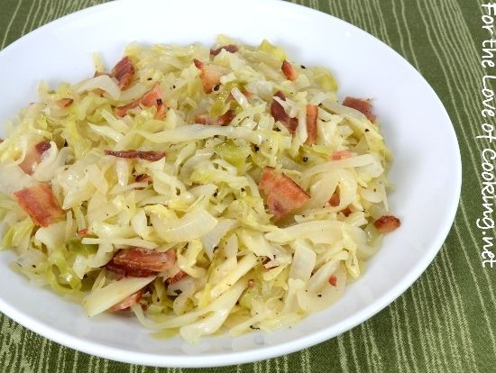 Southern Style Cabbage
 A tasty side dish for St Patrick s Day Tangy Sautéed