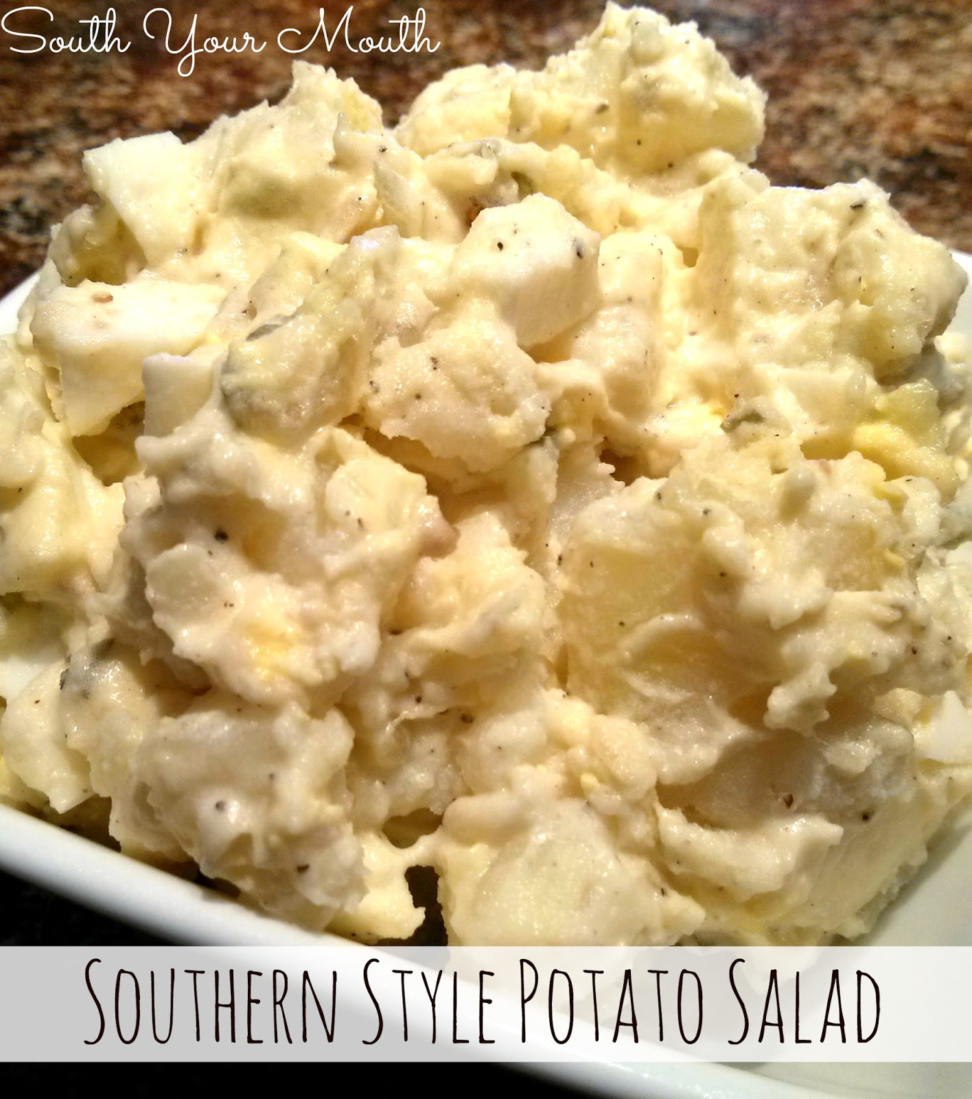 Southern Style Potato Salad
 South Your Mouth Southern Style Potato Salad