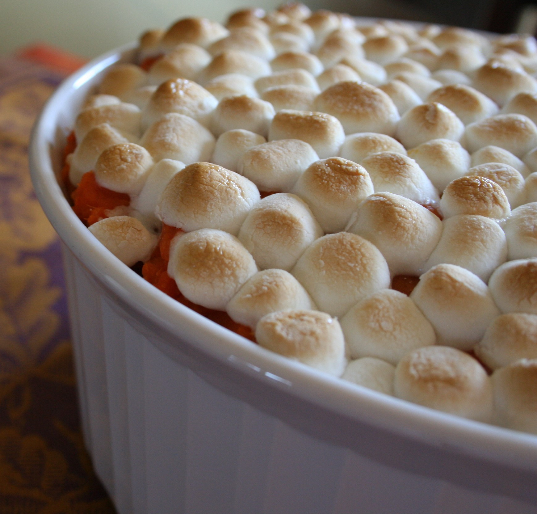 Southern Sweet Potato Casserole Marshmallows
 southern sweet potato casserole with marshmallows