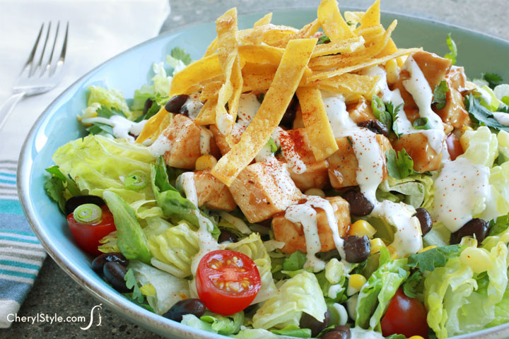 Southwest Chicken Salad Recipe
 Zesty Southwest Chicken Salad Recipe