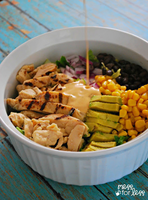 Southwest Chicken Salad Recipe
 Southwest Chicken Salad Recipe Mess for Less