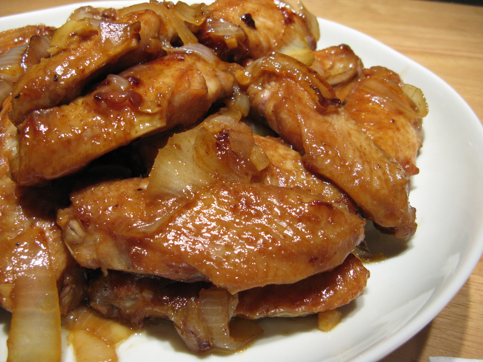 Soy Sauce Chicken Wings
 Honey Soy Sauce Glazed Chicken Wings