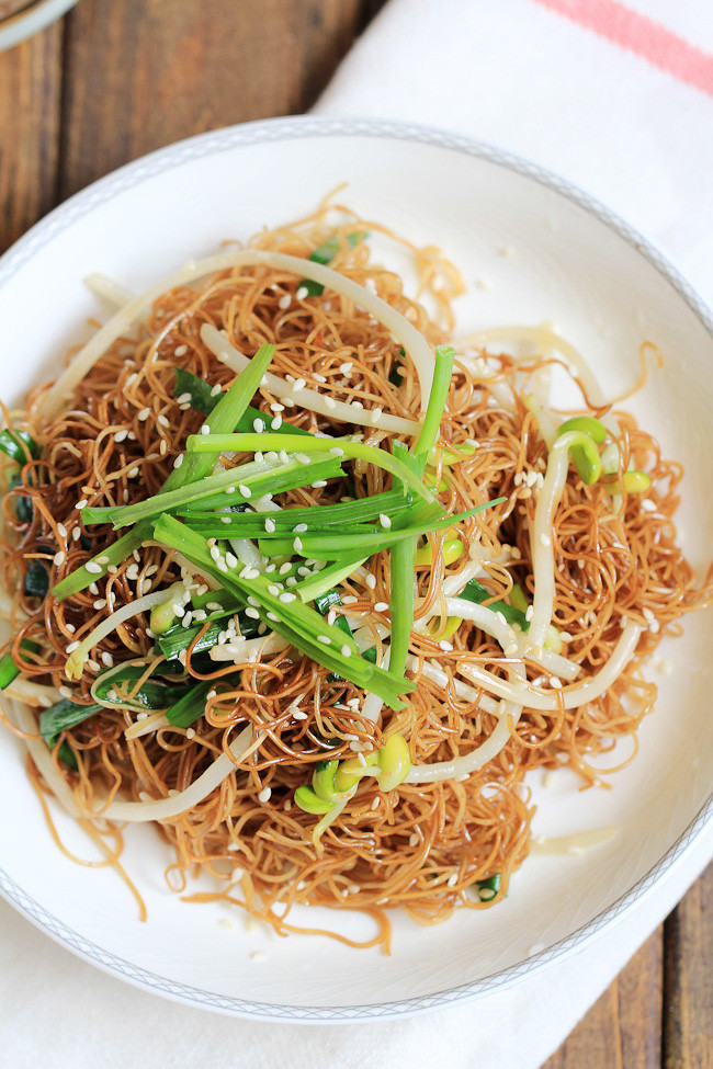 Soy Sauce Noodles
 Soy Sauce Pan Fried Noodles Cantonese Chow Mein