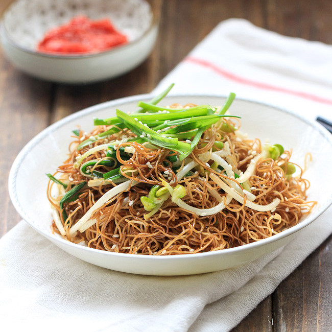 Soy Sauce Noodles
 Soy Sauce Pan Fried Noodles Cantonese Chow Mein