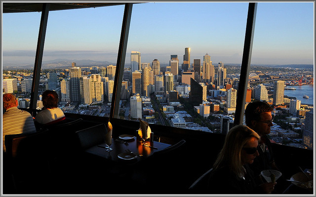 Space Needle Dinner
 Dinner in the Space Needle