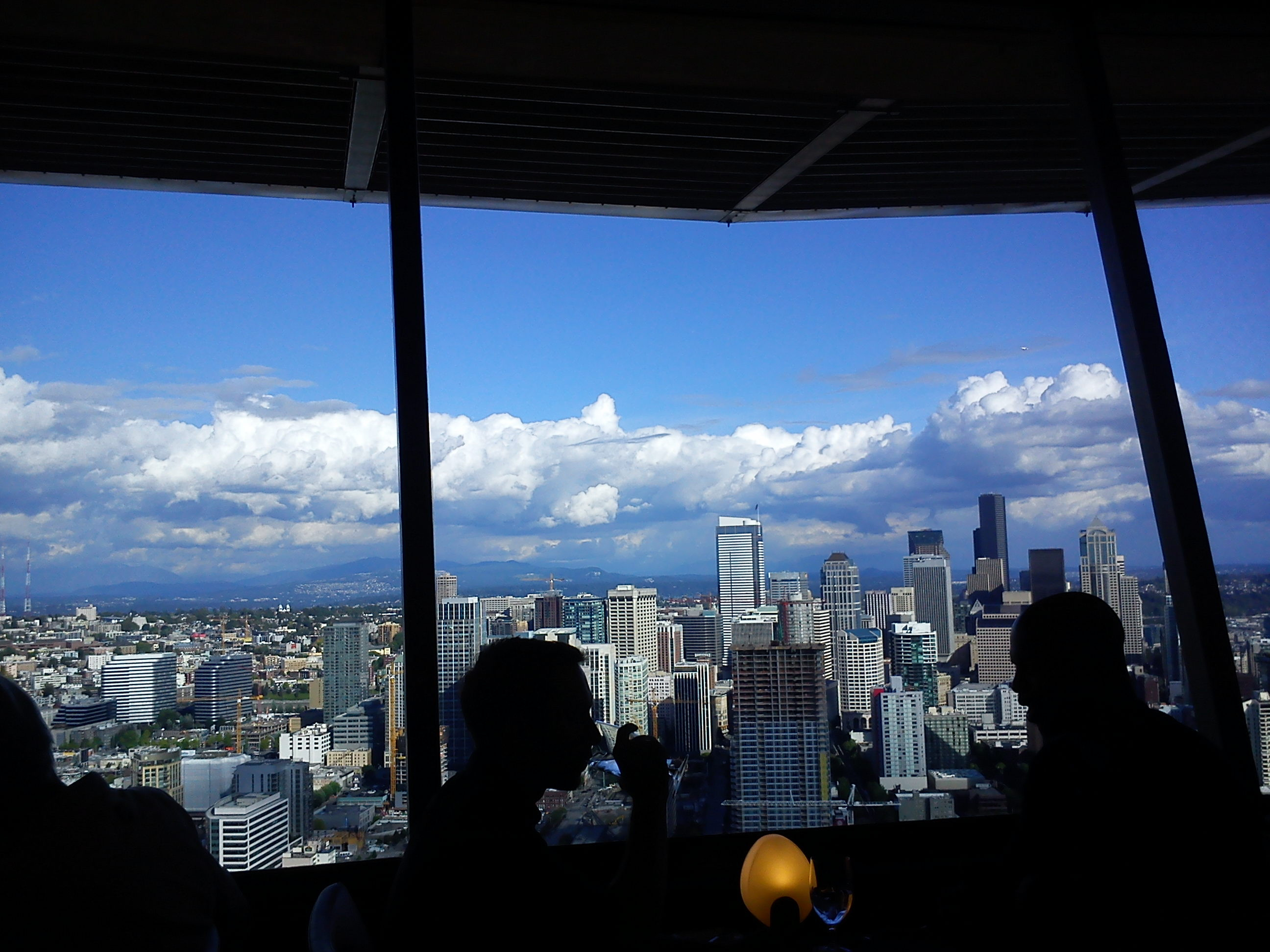 Space Needle Dinner
 dinner at the Space Needle – Sky City Restaurant