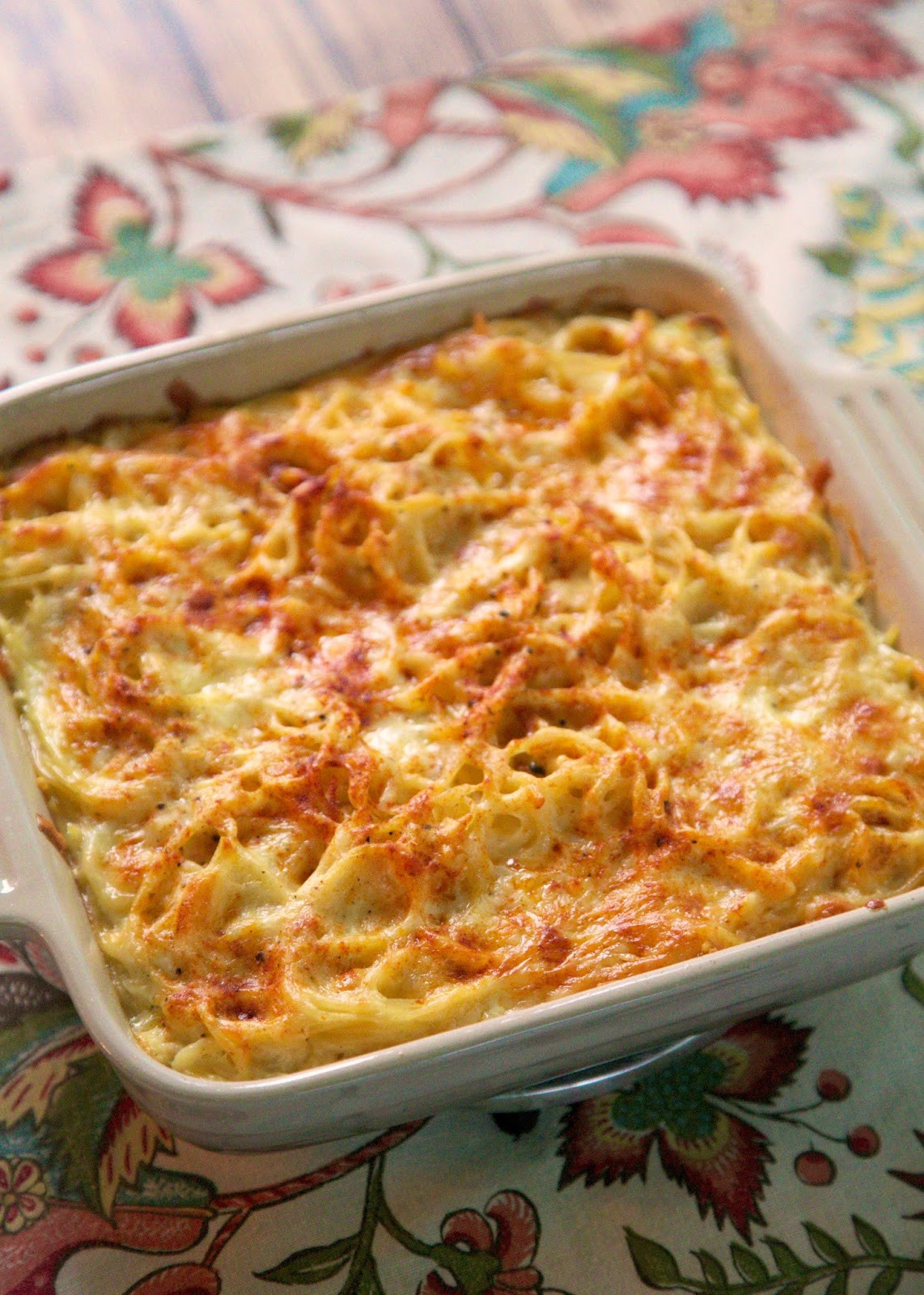 Spaghetti Mac And Cheese
 Baked Spaghetti & Cheese