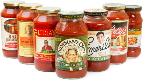 Spaghetti Sauce Brands
 Jarred Pasta Sauces from Celebrity Chefs and Restaurants