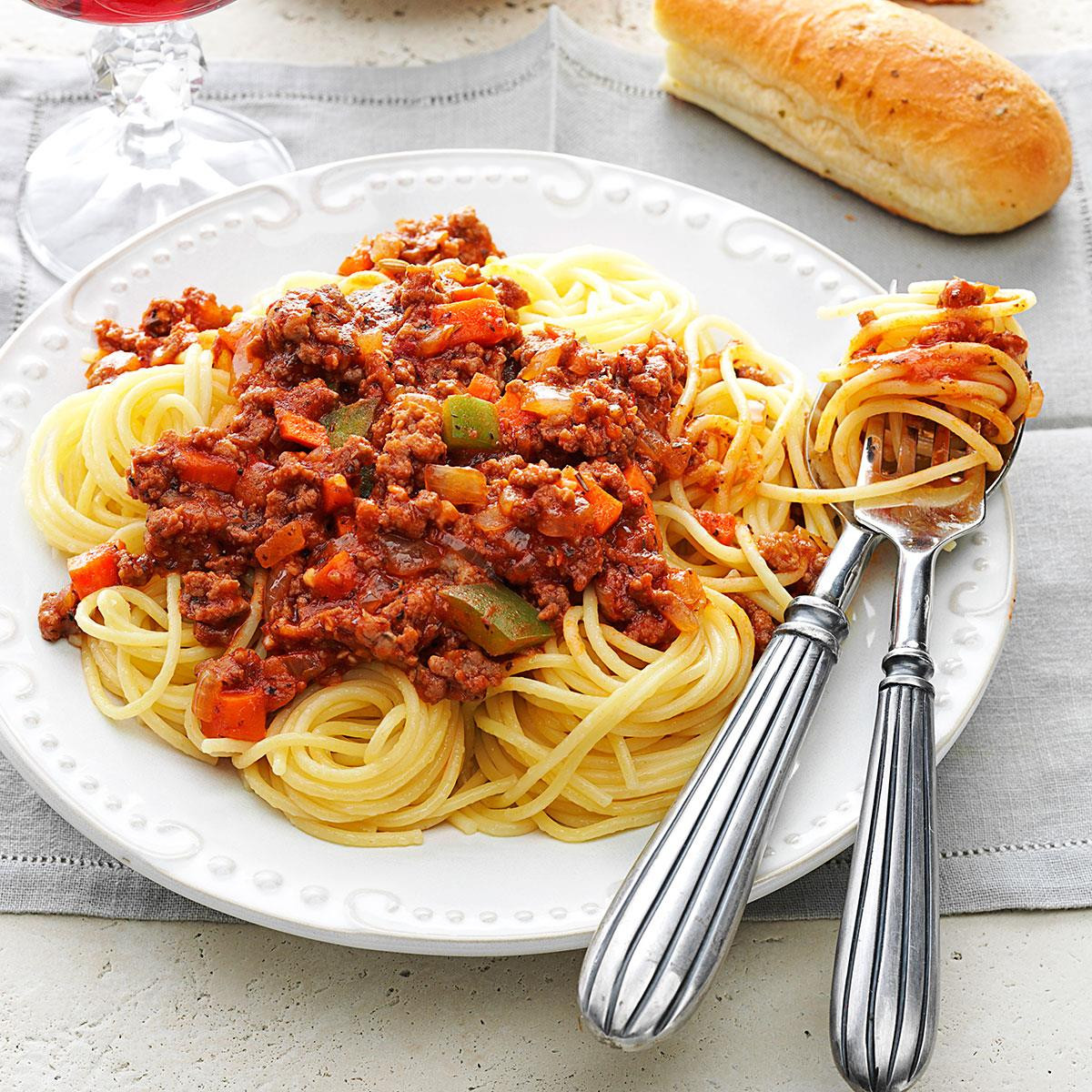 Spaghetti Sauce With Meat
 Meat Sauce for Spaghetti Recipe