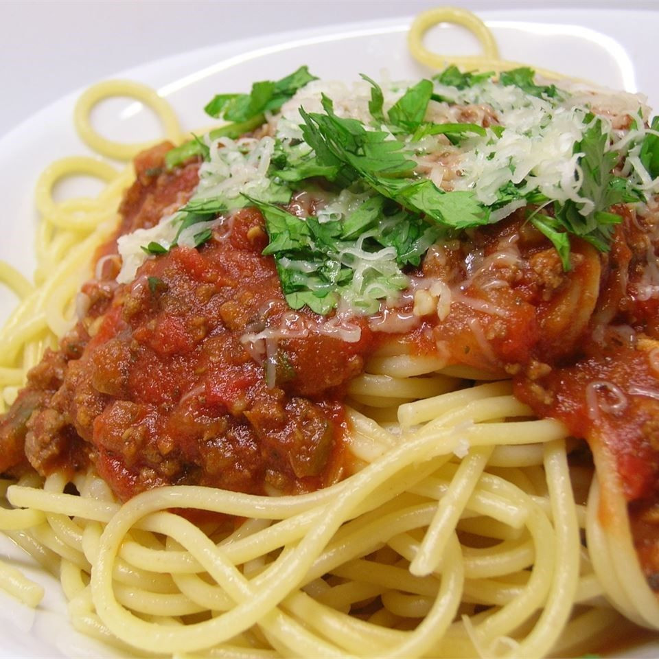 Spaghetti Sauce With Meat
 Pasta sauce with mince recipe All recipes UK