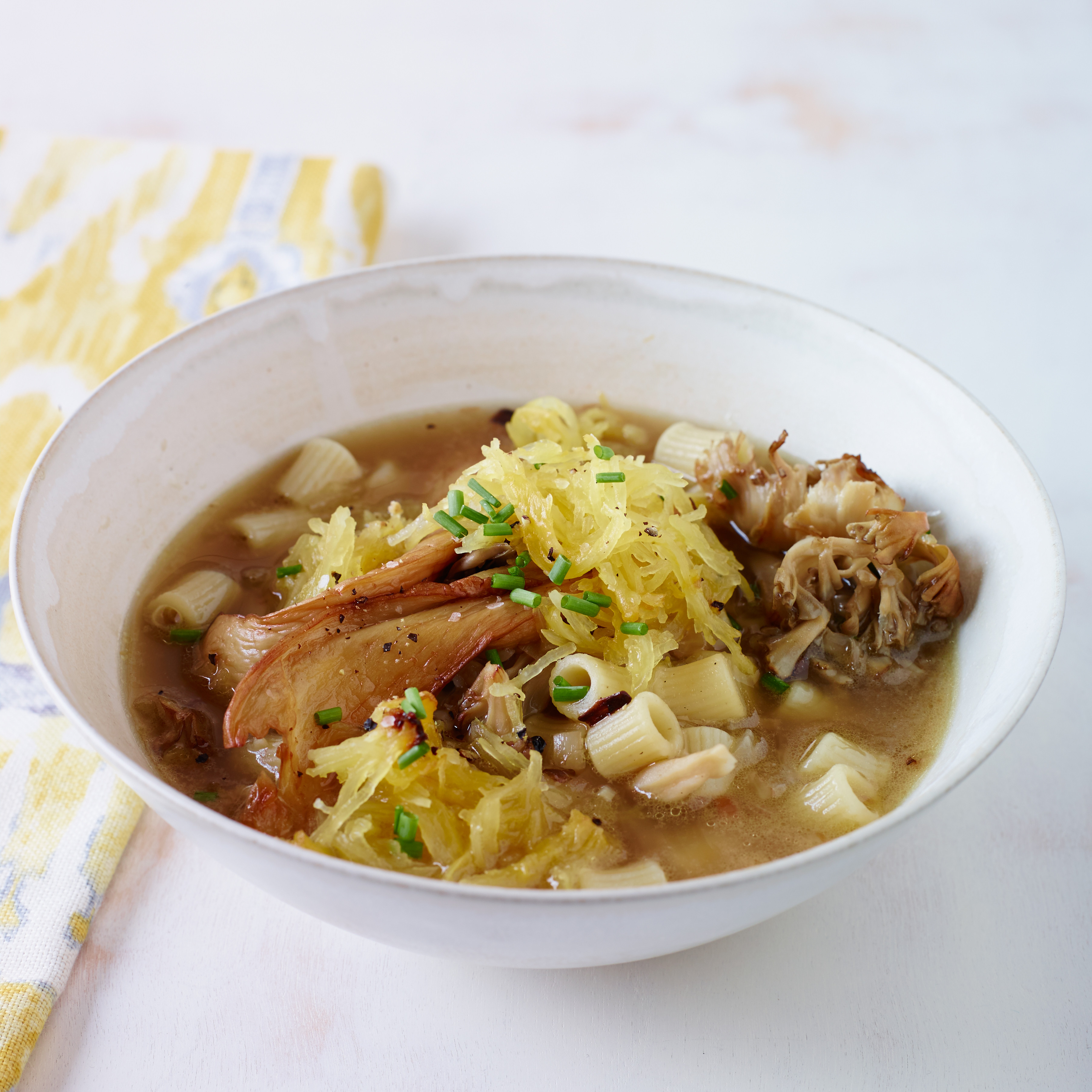 Spaghetti Squash Soup
 Spaghetti Squash Soup with Wild Mushrooms Recipe Kay