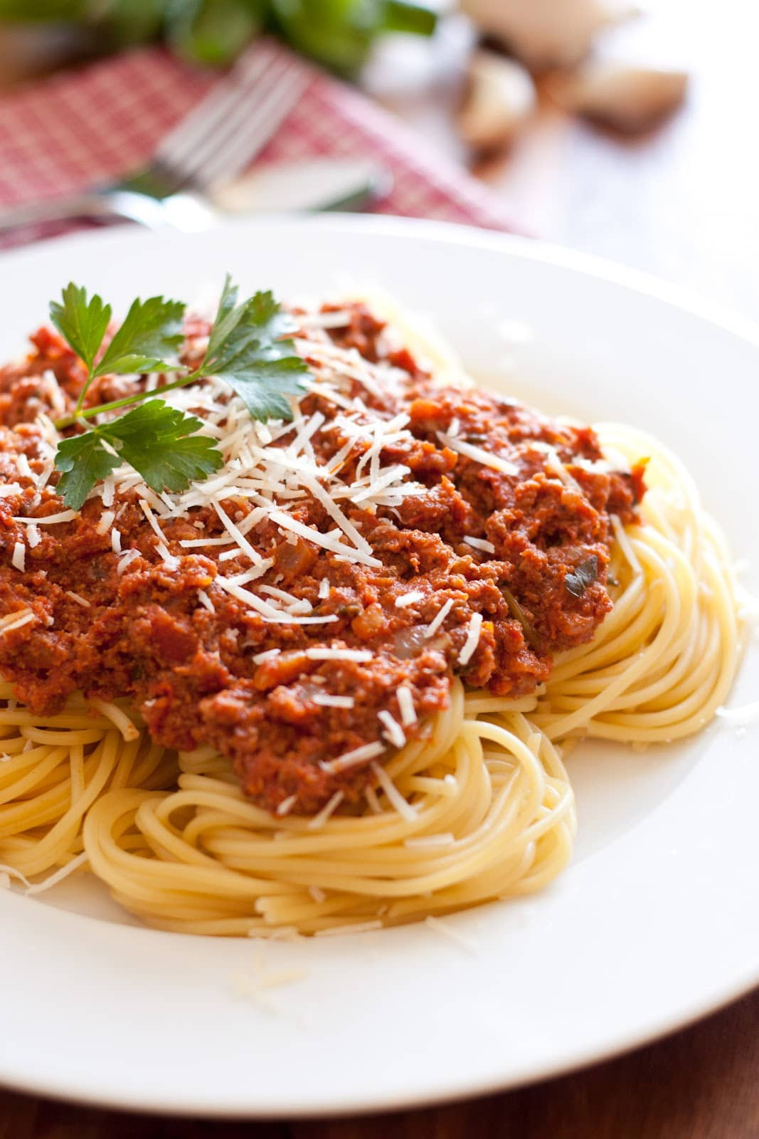 Spaghetti With Meat Sauce
 Spaghetti with Meat Sauce Authentic Italian Style