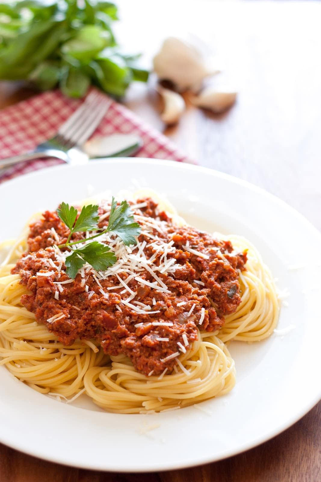 Spaghetti With Meat Sauce
 Spaghetti with Meat Sauce Authentic Italian Style