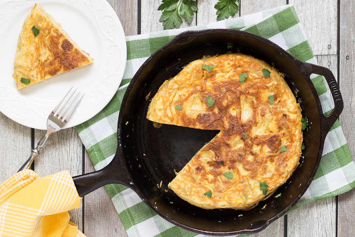Spanish Breakfast Recipes
 Spanish Omelette Recipe Potato Tortilla Cooking The Globe