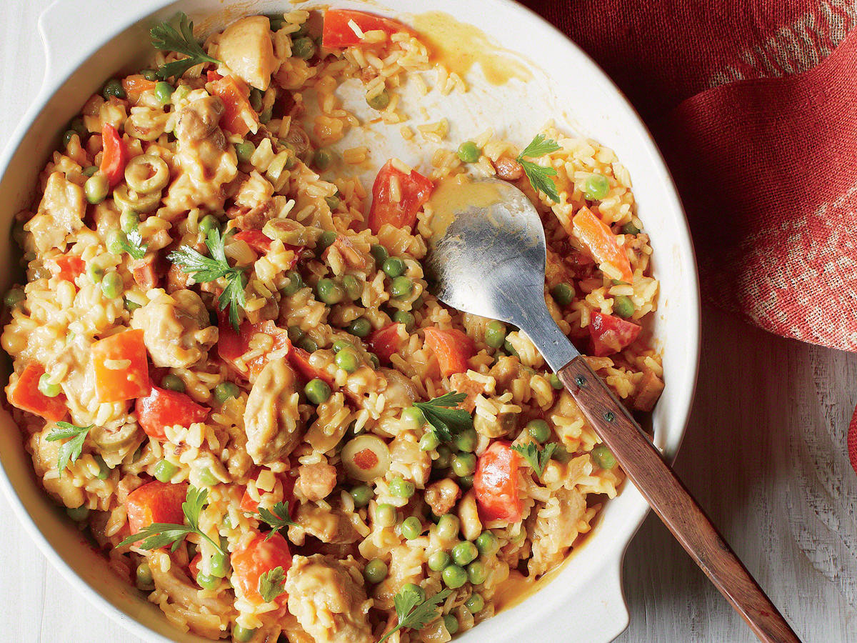 Spanish Chicken And Rice
 87 Healthy Casseroles Cooking Light