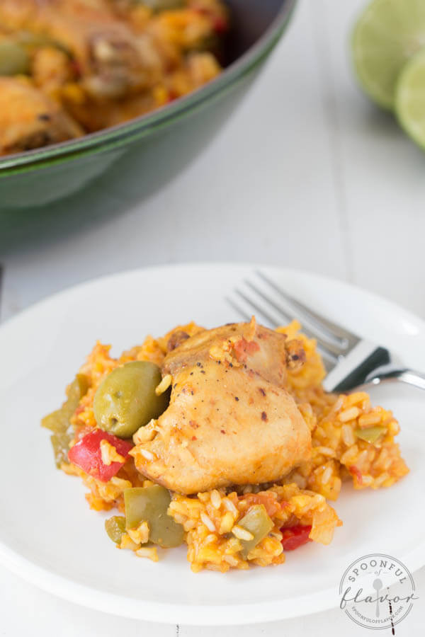 Spanish Chicken And Rice
 Spanish Chicken and Rice Spoonful of Flavor