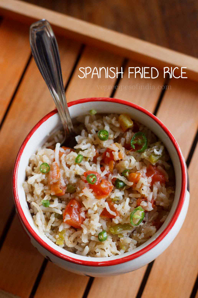 Spanish Fried Rice
 spanish rice recipe how to make spanish fried rice recipe