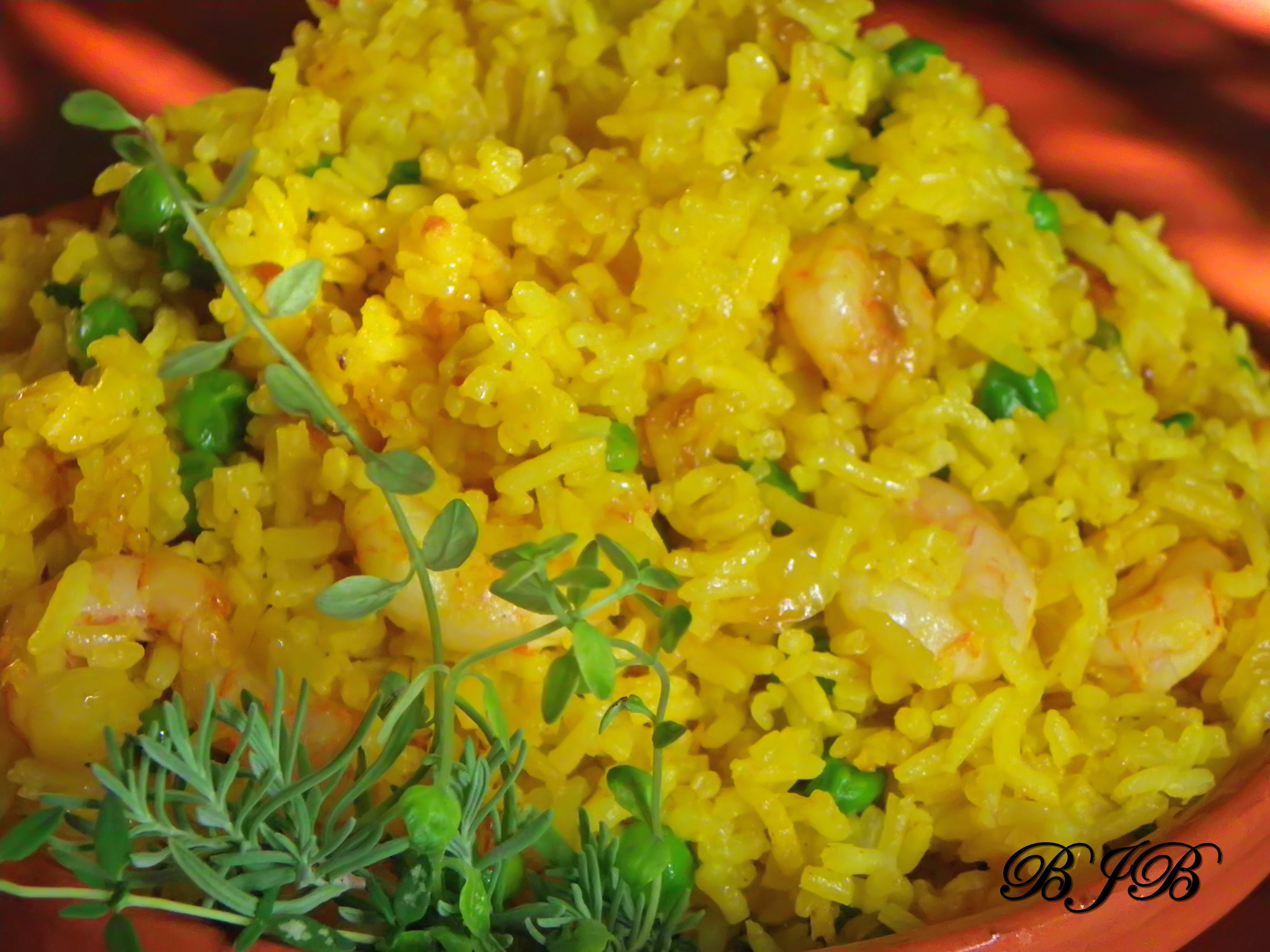 Spanish Fried Rice
 Spanish style fried rice – Blue jellybeans