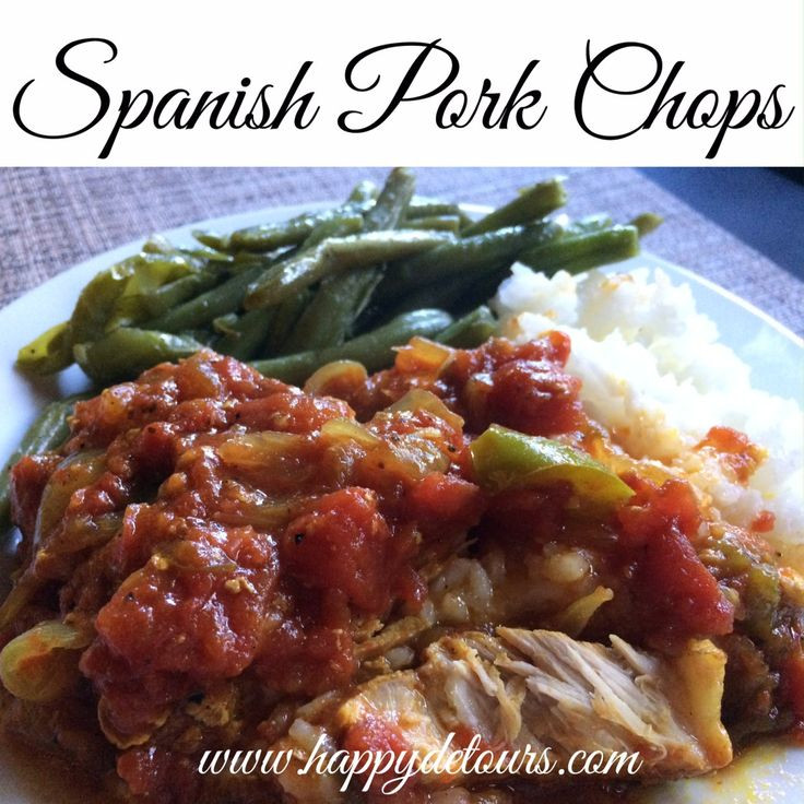 Spanish Pork Chops
 1000 ideas about Spanish Pork Chops on Pinterest