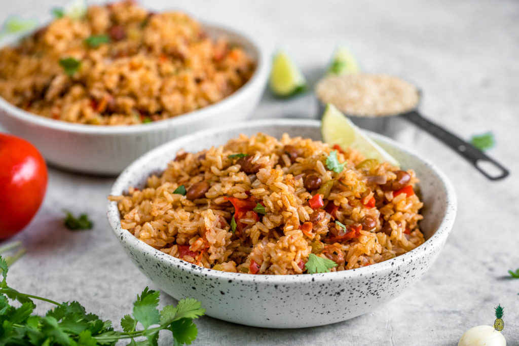 Spanish Rice And Beans
 Vegan Spanish Rice and Beans