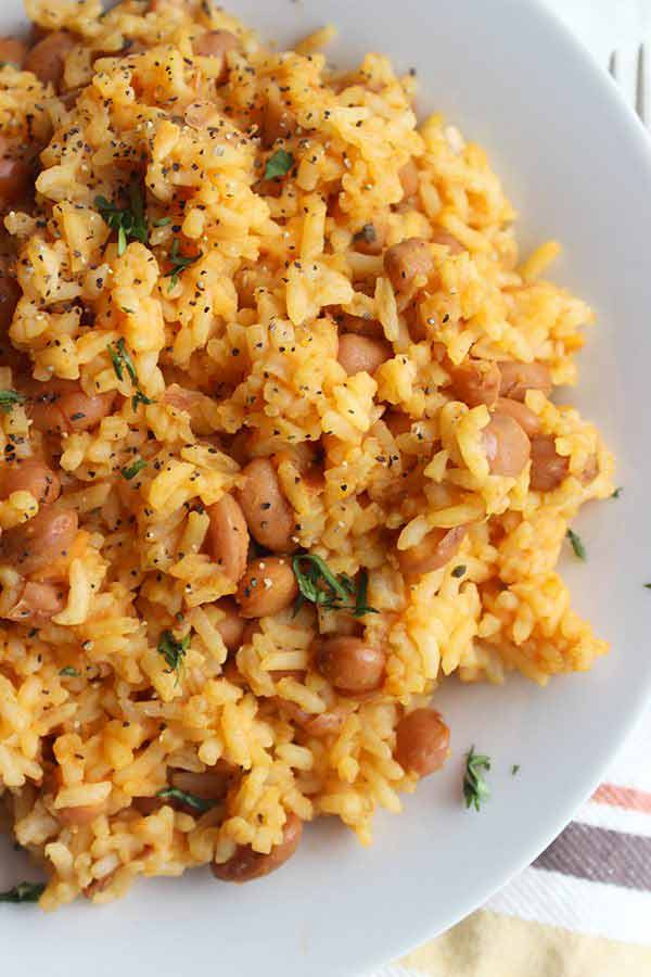 Spanish Rice And Beans
 Mexican Rice and Beans Simple Green Moms