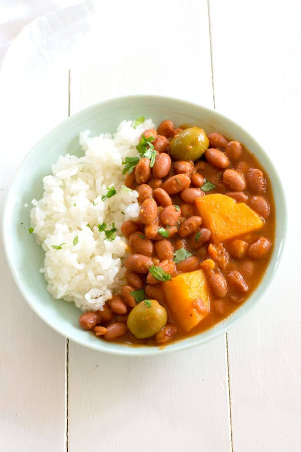 Spanish Rice And Beans Recipe
 Puerto Rican Rice and Beans Habichuelas Guisadas