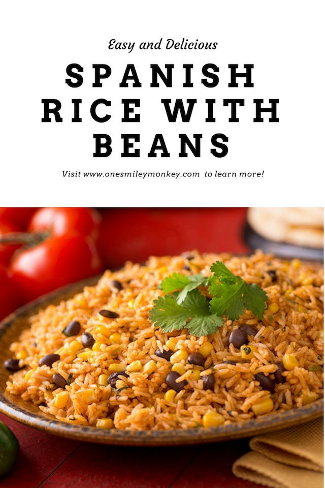 Spanish Rice And Beans Recipe
 Best 20 Spanish Rice And Beans ideas on Pinterest