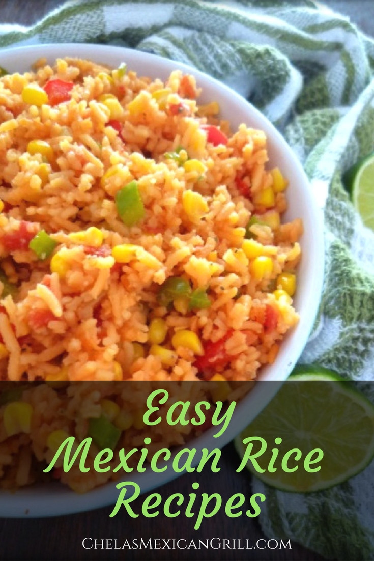 Spanish Rice Recipe Easy
 Easy Mexican Rice Recipes to Make at Home Chelas Mexican