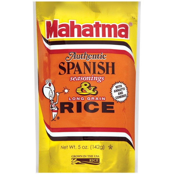 Spanish Rice Seasoning
 Mahatma Long Grain & Spanish Seasonings Rice from H E B