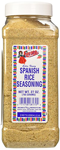 Spanish Rice Seasoning
 Bolner s Fiesta Extra Fancy Spanish Rice Seasoning 27 Oz