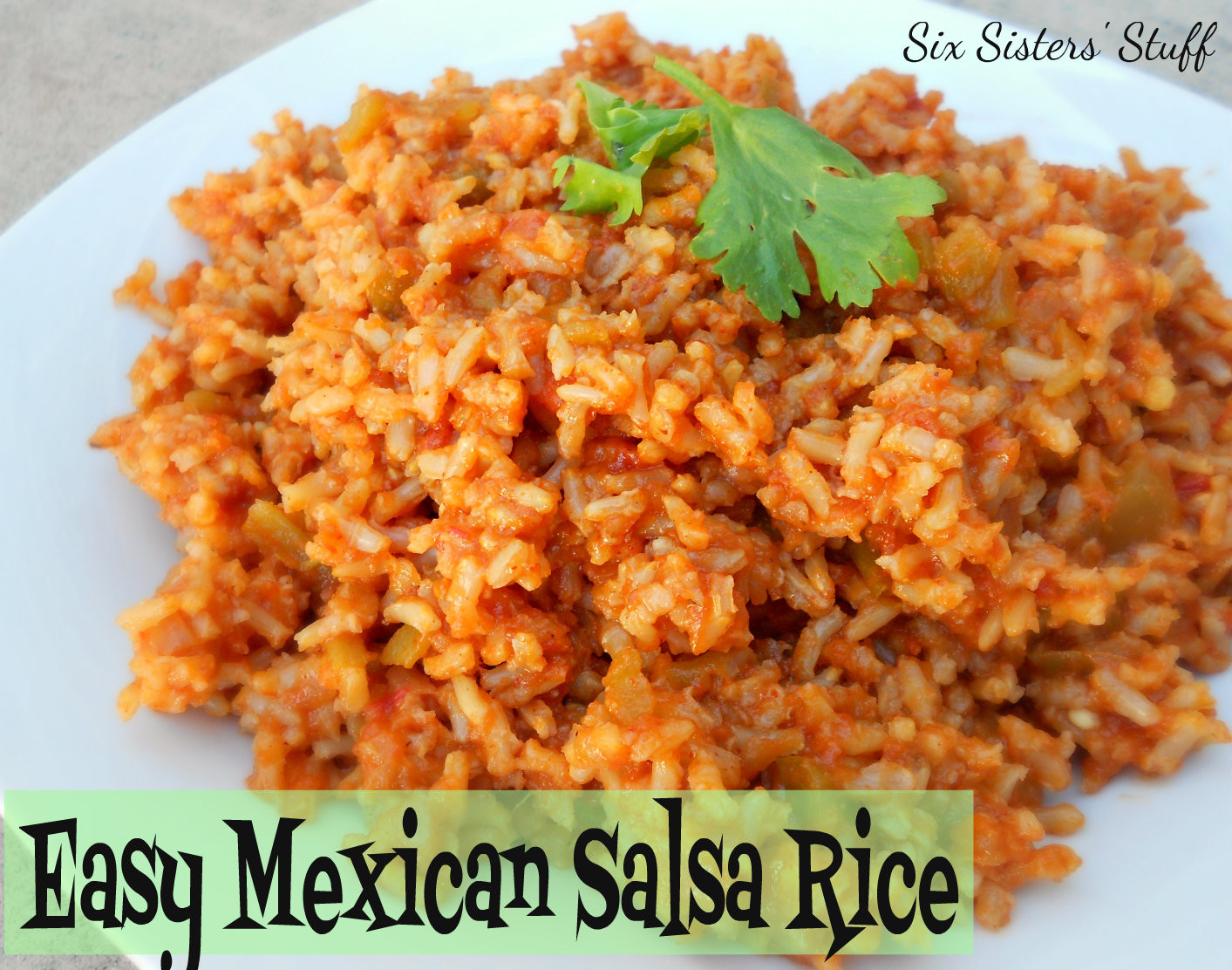 Spanish Rice With Salsa
 Easy Mexican Style Rice