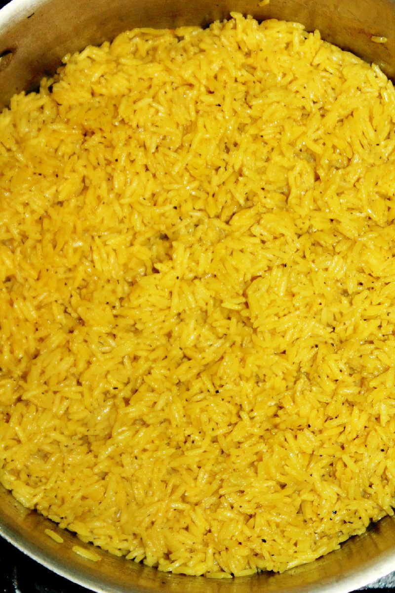 Spanish Yellow Rice Recipe
 how to make yellow rice