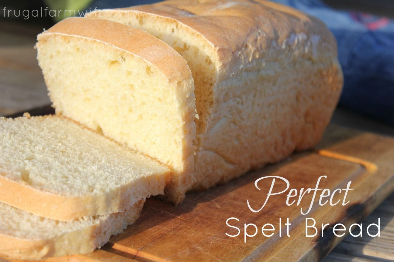 Spelt Bread Recipe
 Perfect Spelt Sandwich Bread Recipe