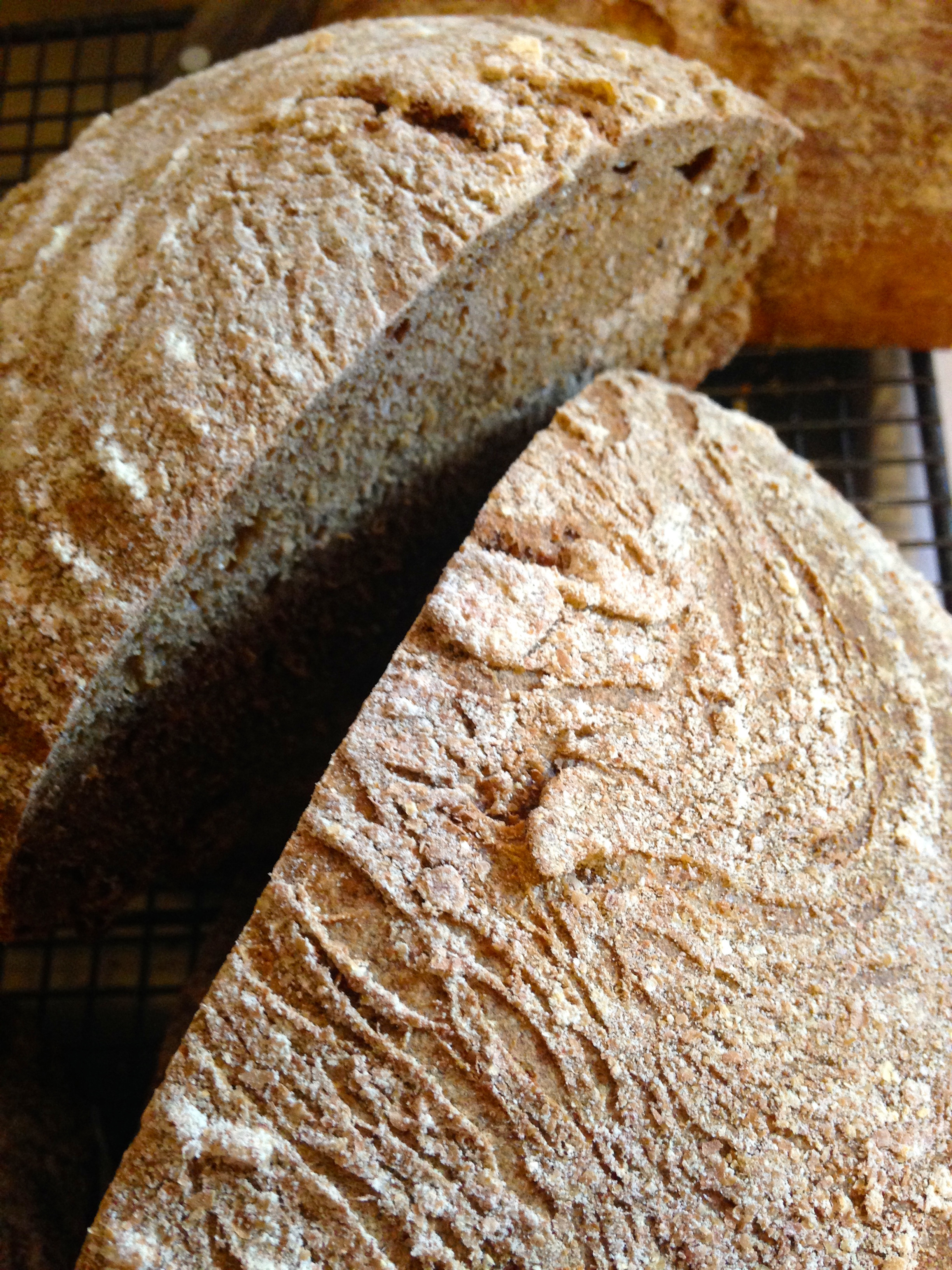 Spelt Sourdough Bread
 Simple recipe for rye and spelt sourdough bread with
