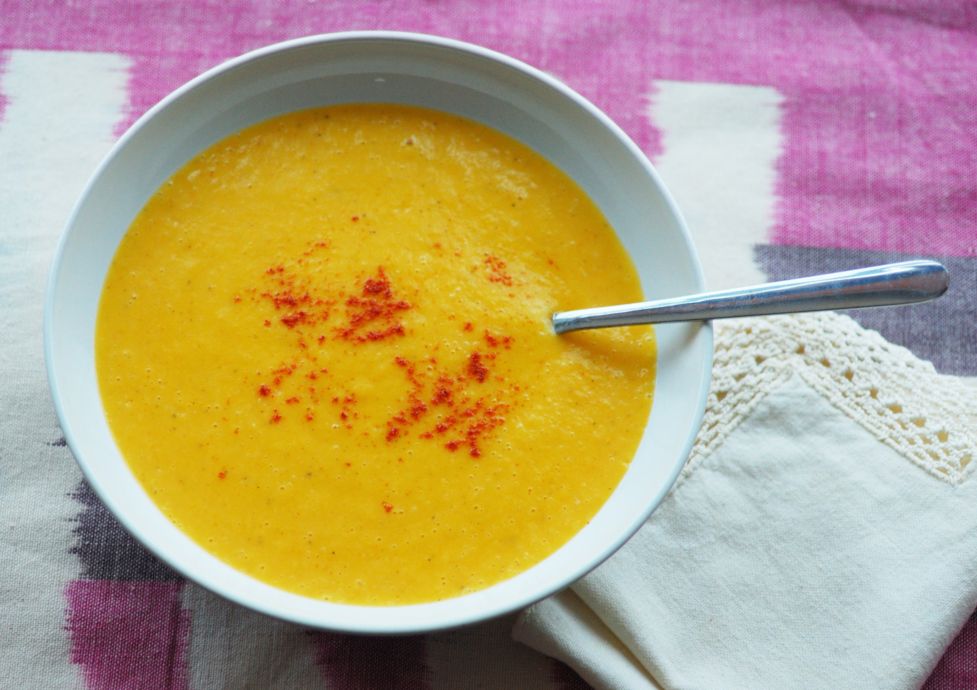 Spicy Butternut Squash Soup
 Spicy Butternut Squash soup