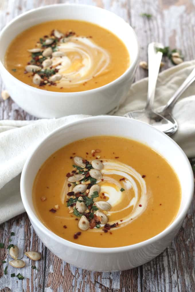 Spicy Butternut Squash Soup
 Spiced Butternut Squash Soup My Fussy Eater